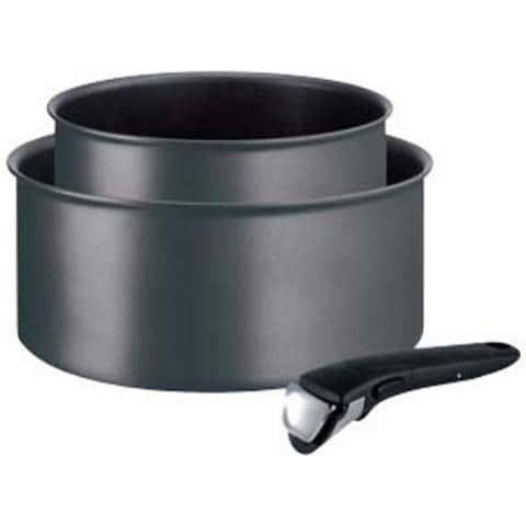 Set Di 2 Pentole Antiaderenti Nere Da 16/20 Cm - L6859202 - Foto 1