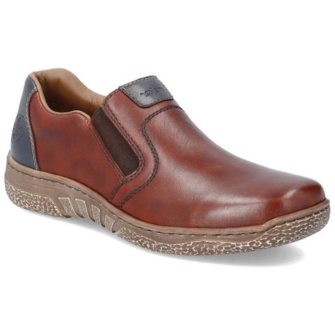 Fashion Sneakers Pelle Scarpe Uomo Marrone Eu 44, 03552-24 - Foto 1