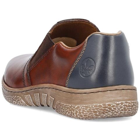 Fashion Sneakers Pelle Scarpe Uomo Marrone Eu 44, 03552-24 - Foto 3