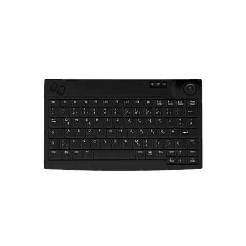 Tastiera Cablato 7061116916343  per PC/server (Layout Francese) Colore Nero - Foto 1