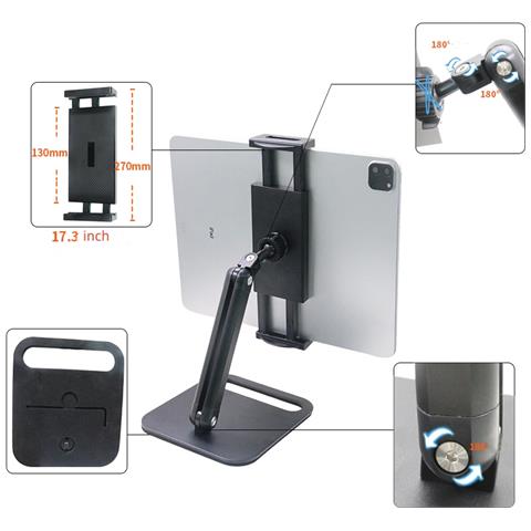 Supporto Da Scrivania A Braccio Singolo Per Telefoni E Tablet - Foto 7