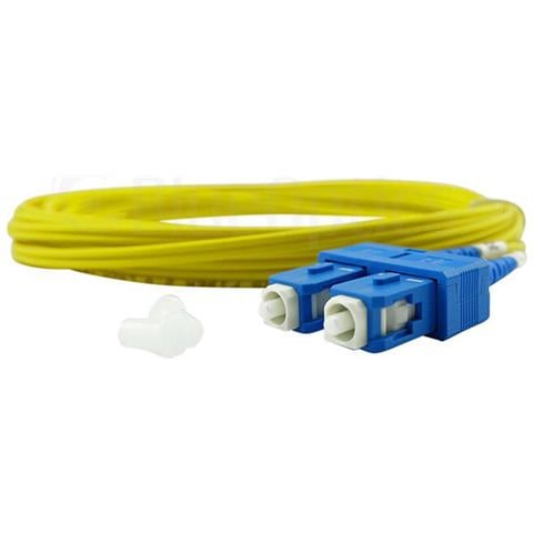 CAB-SMF-SC-SC-2-BO cavo InfiniBand e in fibra ottica 2 m Giallo - Foto 2