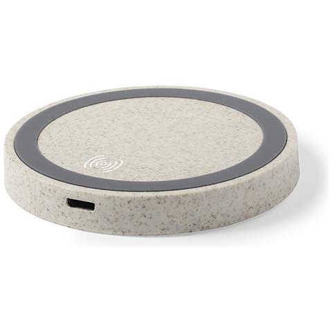 Caricatore Wireless Nature Fibra Di Paglia Di Grano 5w. - Foto 1
