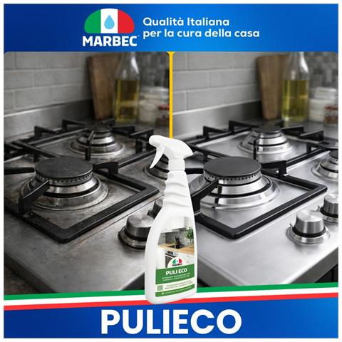 Detergente Sgrassante Multiuso, Efficace Su Superfici Delicate, Pronto All'uso Puli Eco - 5lt - Foto 13