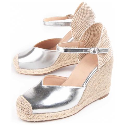 Montevita Wedge Sparto Balenci4 Argento . - Foto 1