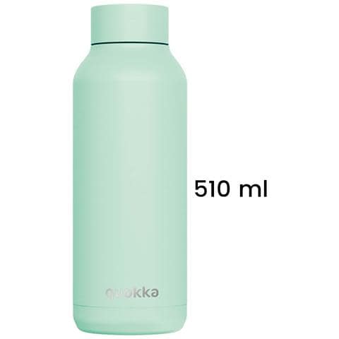 Bottiglia Termica 510 Ml Inox A Doppia Parete Ermetica, Verde Acqua - Foto 5