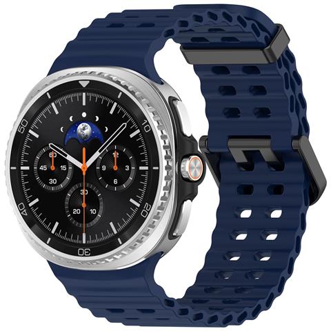 Cinturino Ocean Compatibile Con Samsung Watch8 E Watch8 Classic - Silicone Blue - Foto 2