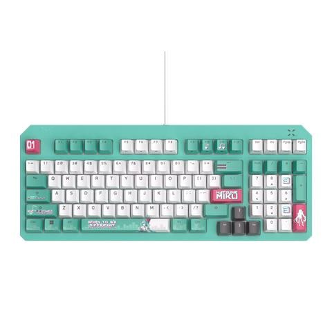 TUF Gaming K3 Gen II Hatsune Miku Edition tastiera USB Multicolore - Foto 1