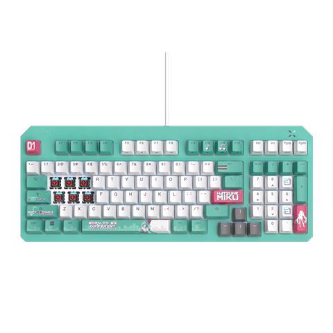 TUF Gaming K3 Gen II Hatsune Miku Edition tastiera USB Multicolore - Foto 6