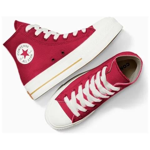 Chuck Taylor All Star Lift A13878c, Donne, Rosso, 37 - Foto 2