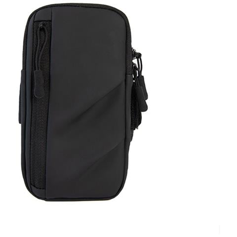 Fascia Da Braccio Impermeabile Per Corsa - Porta Telefono Sportivo Con Ampia Capacità Black - Foto 1