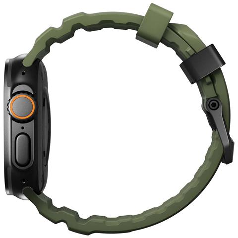 Bracciale Sportivo Impermeabile Da 49 Mm Per Apple Watch Modello Rocky Point, Verde Foresta - Foto 5