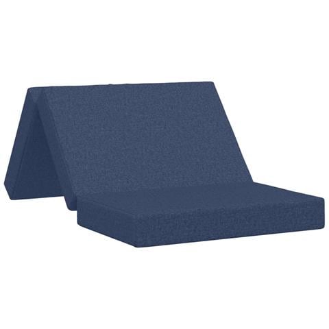 Divano Letto Pieghevole 80 x 67 x 45 cm Blu - Foto 1