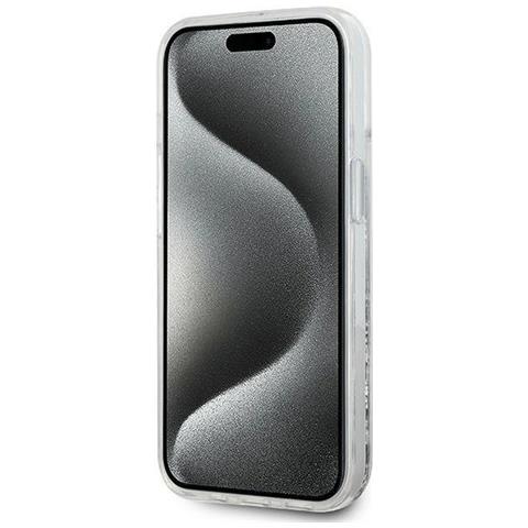 Karl Lagerfeld Liquid Glitter Choupette Custodia Magsafe Per Iphone 15/14/13"" - Trasparente - Foto 1
