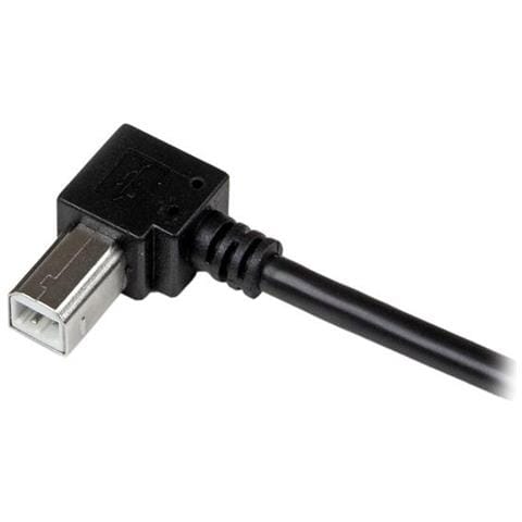 Cavo USB 2.0 A a B con angolare destro da 2 m - M / M - Foto 2