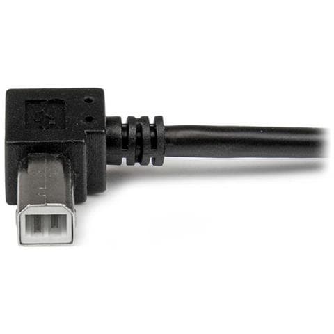 Cavo USB 2.0 A a B con angolare destro da 2 m - M / M - Foto 5