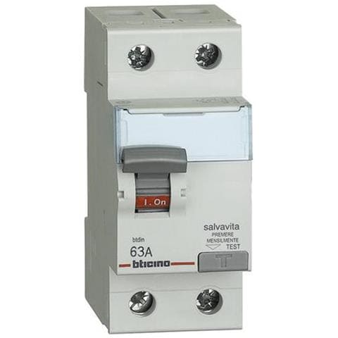 G723ac63 - Btdin - Interruttore Differenziale Puro Ac 2p 63a 30ma - Foto 3