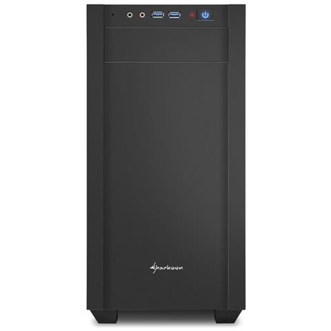 Case PC S1000 Window Midi-Tower Micro-ATX / Mini-ITX 2 Porte USB 3.0 Colore Nero - Foto 1
