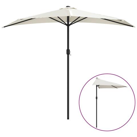 Tenda Laterale per Terrazza Pieghevole Crema 300x150 cm - Foto 1