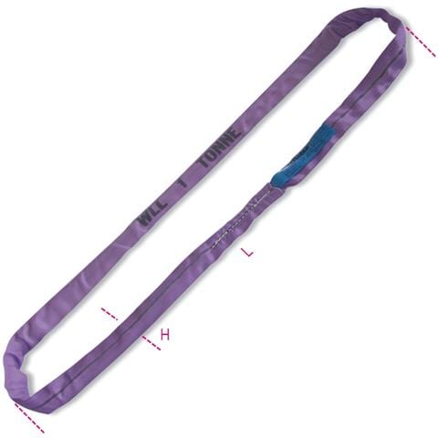 Brache Ad Anello Continuo 1t In Poliestere Viola 8170 Robur - Foto 2