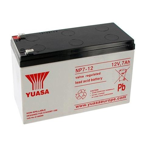 Yuasa Battery 7ah / 12v For Ups - Foto 1
