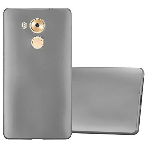 Custodia Compatibile Con Huawei Mate 8 In Grigio Metallico - Coperchio Protettivo In Silicone Tpu Flessibile - Foto 1
