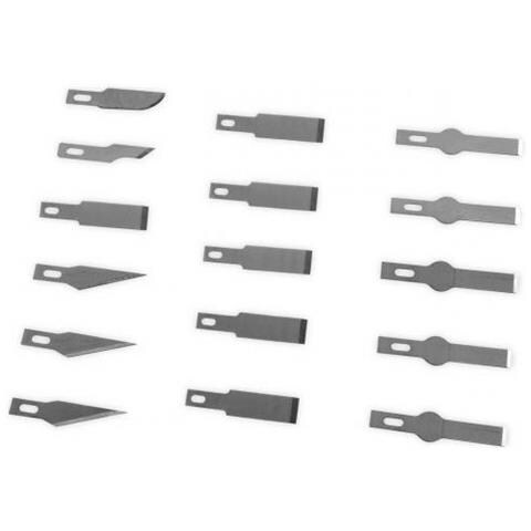 Eu145323 Taglierino Coltello A Lama Di Rasoio Alluminio (Scalpel 17 Piece Kit)  - Foto 2