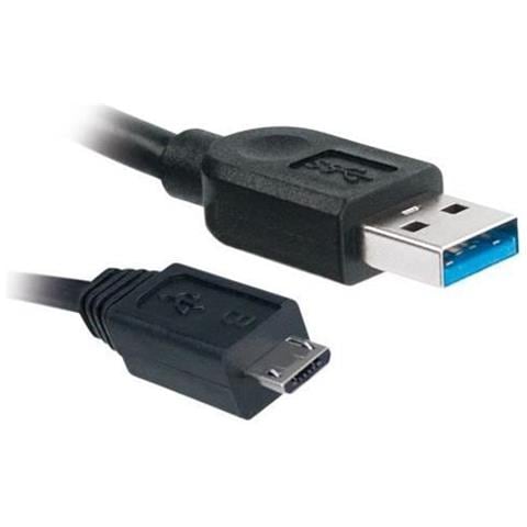 Cavo Usb 2.0 Usb-a / Micro Usb - Maschio / Maschio - Nero - 2 M - Foto 1