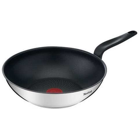 Tefal E3091904 Primaria Padella Wok In Acciaio Inox Con Rivestimento Antiaderente 28 Cm Compatibile Ad Induzione - Foto 2