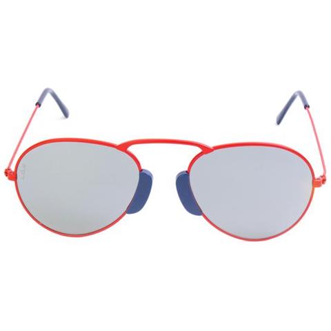 Occhialida Sole Unisex Lgr Agadir-red-07 Rosso (ø 54 Mm)  - Foto 2