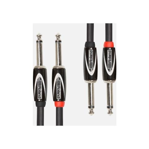 RCC-3-2814 1m 2 x 6.35mm 2 x 6.35mm Nero cavo audio - Foto 2