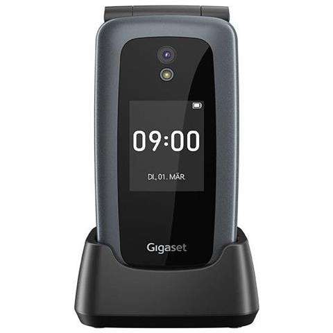 GL7 Senior Phone Dual Sim Display 2.8" Micro SD 4G Bluetooth con Tasti Grandi + SOS Fotocamera 2 MP Colore Nero - Italia - Foto 2