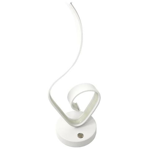 Lume Da Comodino Stile Moderno 9 W Lumetto Lampada Led Luce Bianca 6500k D04-f - Foto 4