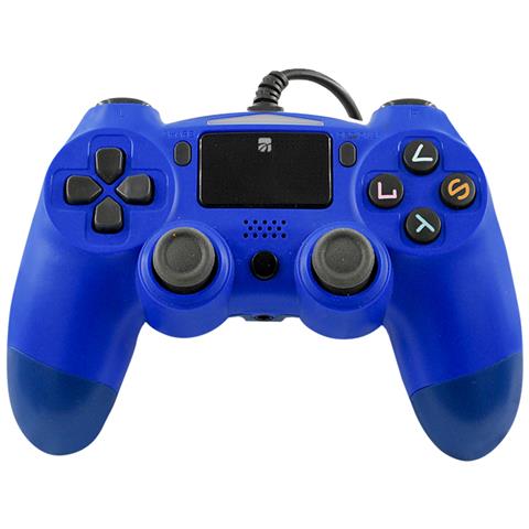 Controller con Cavo per Play Station 4  Colore Blu - Foto 1