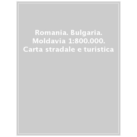 Romania. Bulgaria. Moldavia 1:800.000. Carta Stradale E Turistica - Foto 1