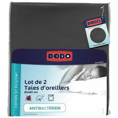 Federa Dodo 2 Unità Bianco 65 X 65 Cm - Foto 1