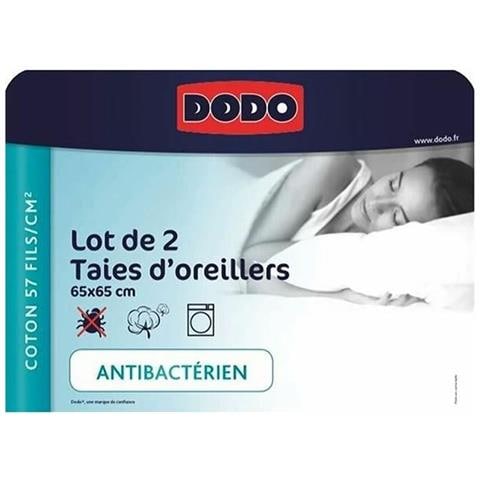 Federa Dodo 2 Unità Bianco 65 X 65 Cm - Foto 2