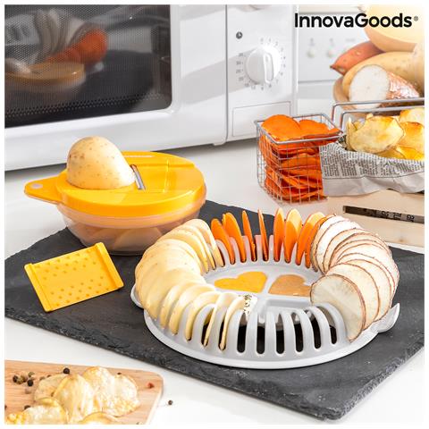 Set Per Fare Chips Al Microonde Con Mandolina E Ricette Chipit - Foto 1