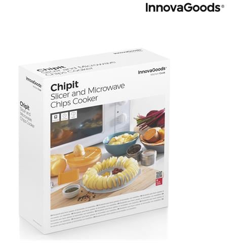 Set Per Fare Chips Al Microonde Con Mandolina E Ricette Chipit - Foto 2
