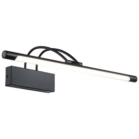 Applique Da Parete Moderno Finelli Metallo Nero 1 Luce Led 12,1w - Foto 1