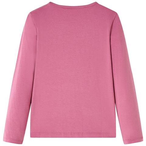 Maglietta Da Bambina Maniche Lunghe Lampone 128 - Foto 2