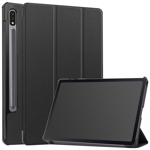 Custodia Per Galaxy Tab S7 / S8 Rinforzata Funzione Supporto Magnetico, Nero - Foto 7