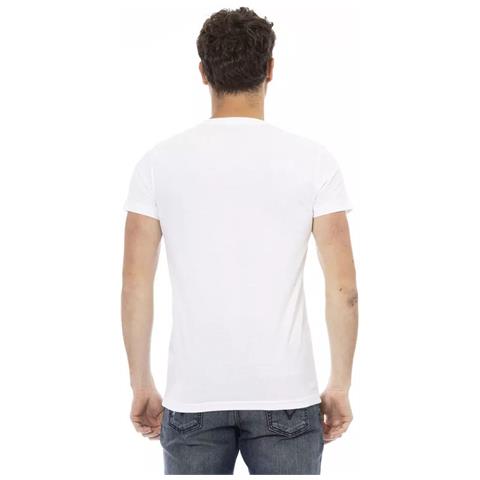 Maglietta In Cotone Bianco - Xl - Foto 3