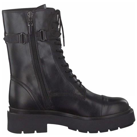 Black Casual Booties Stivaletti Sintetico E Tessile Scarpe Donna Nero Eu 36, 1-25292-27 001 - Foto 3