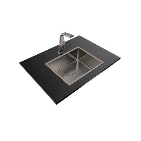 FLEXLINEA RS15 50.40 Lavello sottopiano Quadrato Metallo - Foto 2