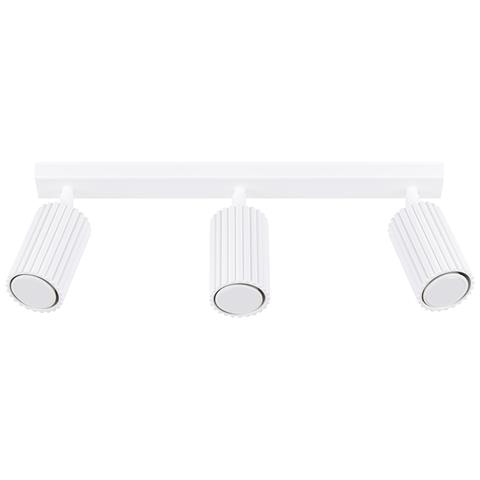 Lampada Da Soffitto Karbon 3l Bianco Sl. 1543 - Minimalista Lampada Da Soffitto Bianco 16.5x45x6.5 Cm - Foto 1