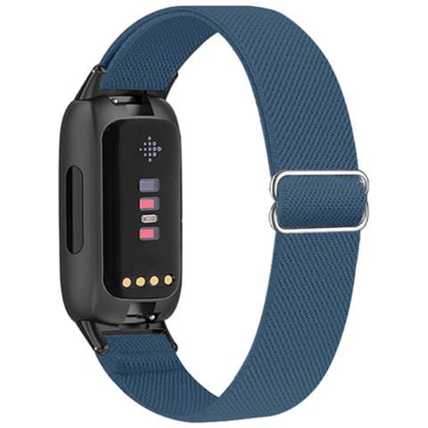 Cinturino Fitbit Inspire 3 In Nylon Elastico Navyblue - Foto 1