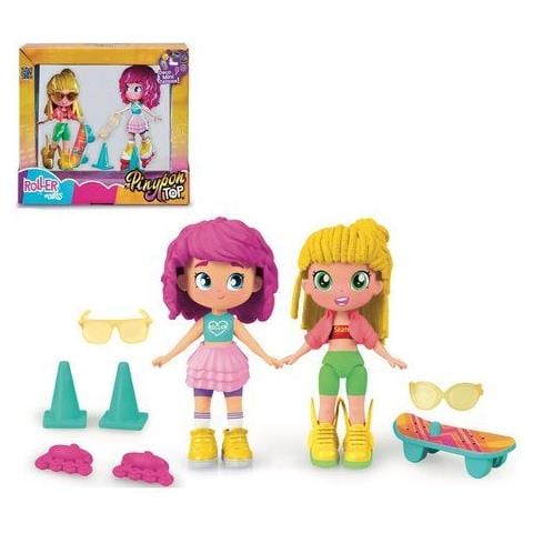 Set Bambola Pnn02000 Pinypon Top Roller Girls Assortito - Foto 1