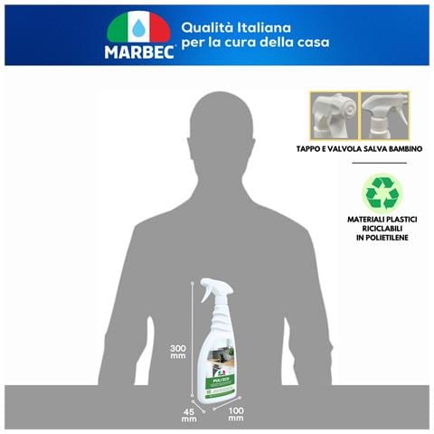 Detergente Sgrassante Multiuso, Efficace Su Superfici Delicate, Pronto All'uso Puli Eco - 5ltx4pz - Foto 13