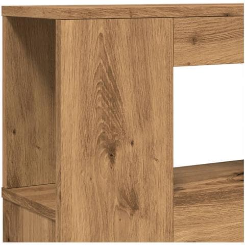 Testiera LED Rovere Artigianale 220x18,5x103,5 cm Multistrato - Foto 9